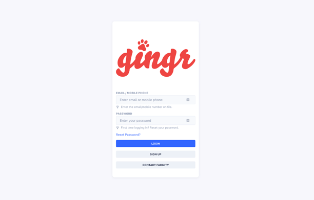 customer portal login