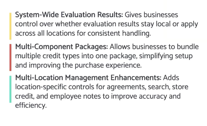 bullet list of Gingr 4.6.0 highlights